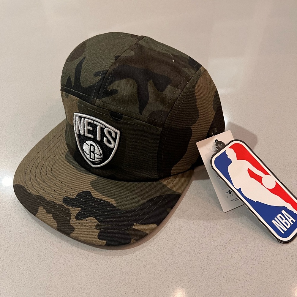 Pro Standard Brooklyn Nets Camo Snapback Camp Cap